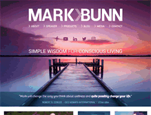 Tablet Screenshot of markbunn.com.au